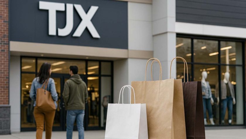 Ingresso negozio TJX shopping