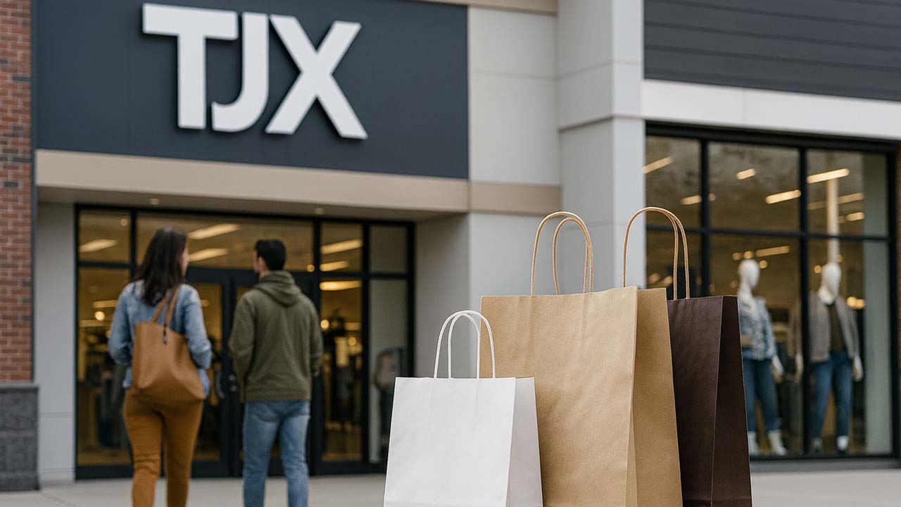 Ingresso negozio TJX shopping