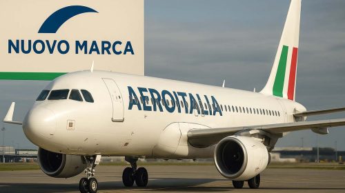Aereo Aeroitalia rebranding