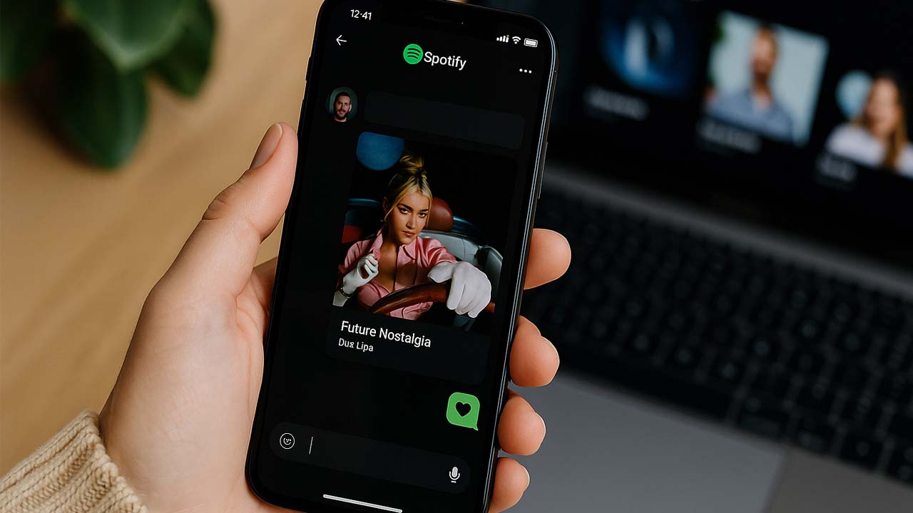 Ascolto musica su Spotify