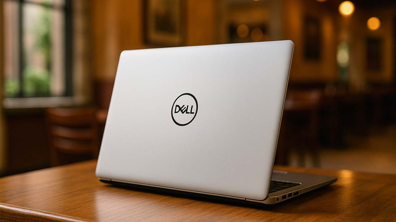 Laptop Dell su tavolo