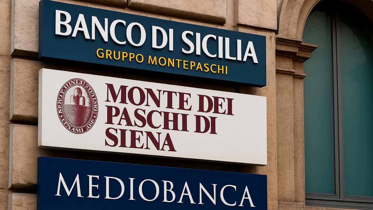 Insegne banche italiane