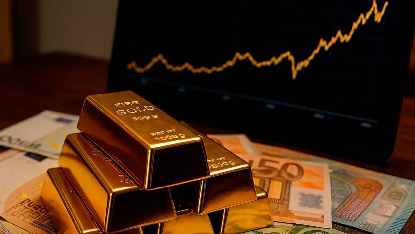 Lingotti d’oro ed euro