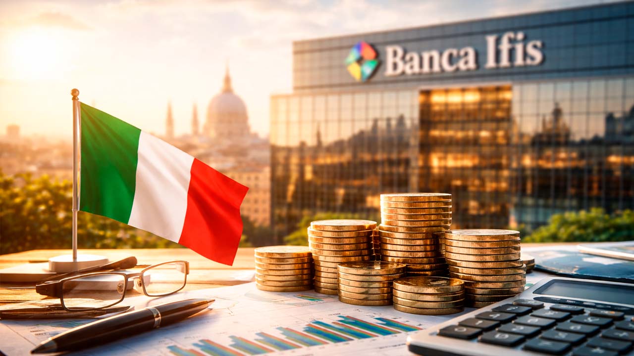 Panorama urbano finanziario moderno